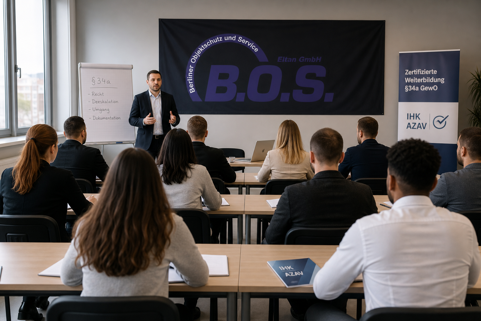Team bei BOS Eltan GmbH – Sicherheit mit Menschlichkeit