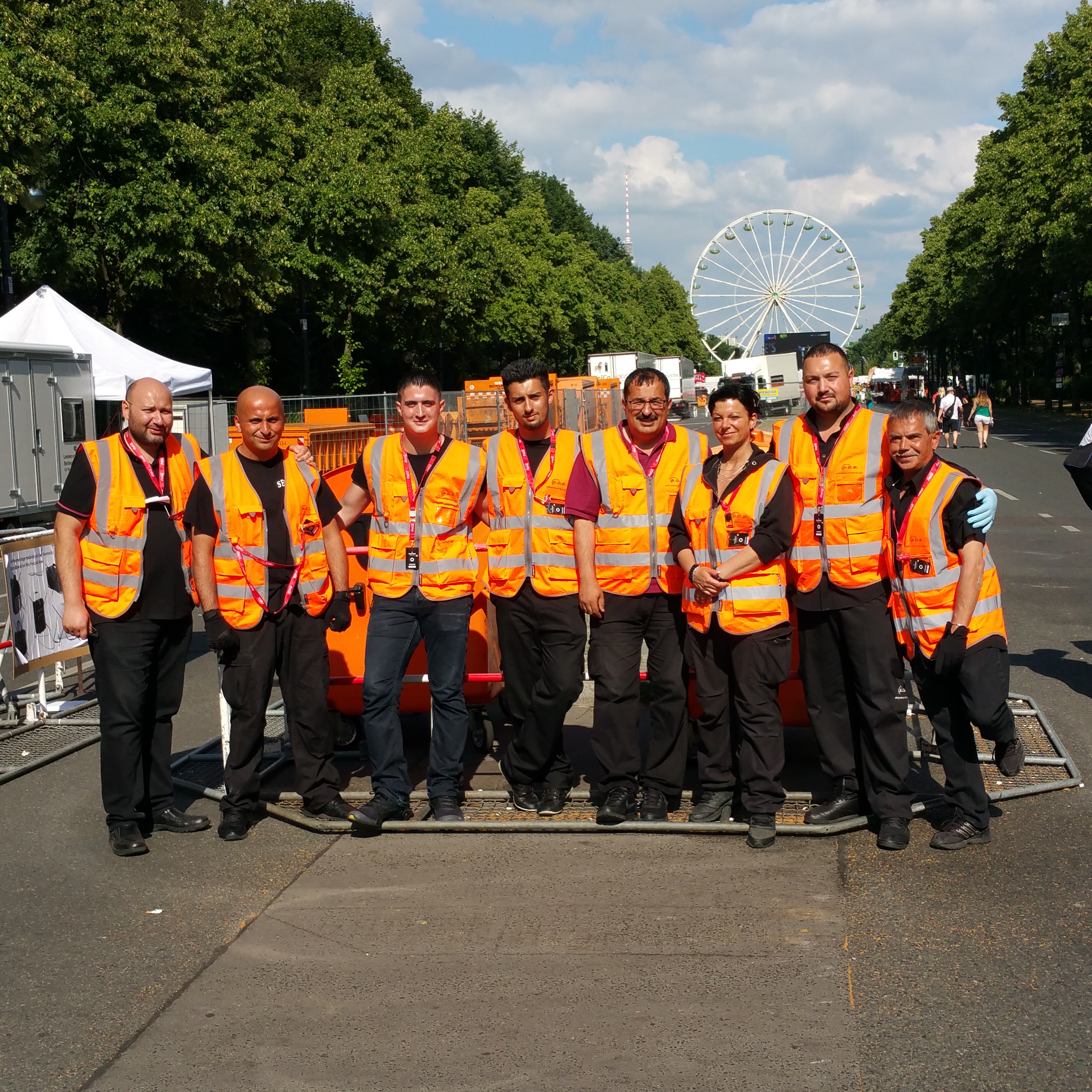 Fanmeile am Brandenburger Tor